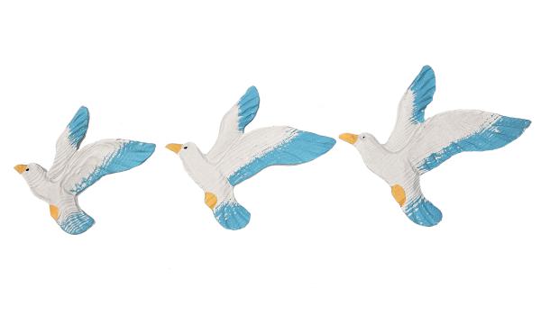 3 stück fliegende Möwe See Vogel Wanddeko Marintim